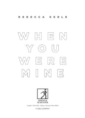 When You Were Mine