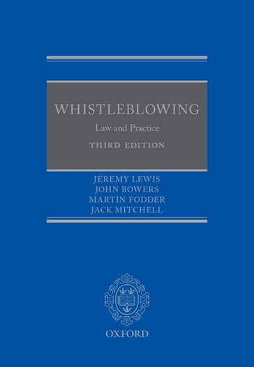 Whistleblowing - Jack Mitchell - Jeremy Lewis - John Bowers QC - Martin Fodder