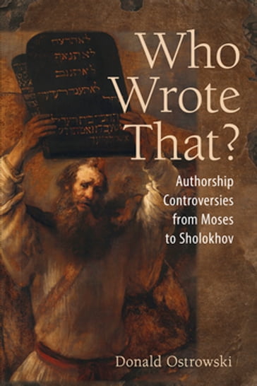 Who Wrote That? - Donald Ostrowski