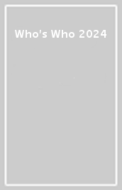 Who s Who 2024