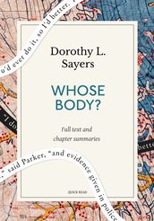 Whose Body?: A Quick Read edition