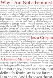 Why I Am Not a Feminist