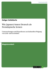 Wie Japaner/-innen Deutsch als Fremdsprache lernen