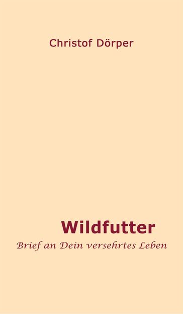 Wildfutter - Christof Dorper