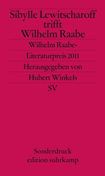 Wilhelm-Raabe-Literaturpreis - Sibylle Lewitscharoff