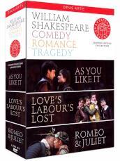 William Shakespeare: Comedy, Romance, Tragedy (4 Dvd) [Edizione: Regno Unito]