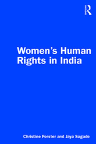 Women's Human Rights in India - Christine Forster - Jaya Sagade