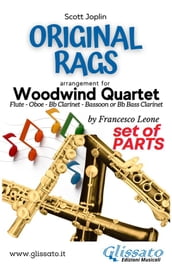 Woodwind Quartet sheet music: Original Rags (parts)