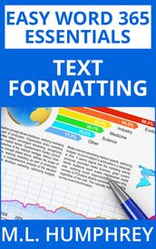 Word 365 Text Formatting