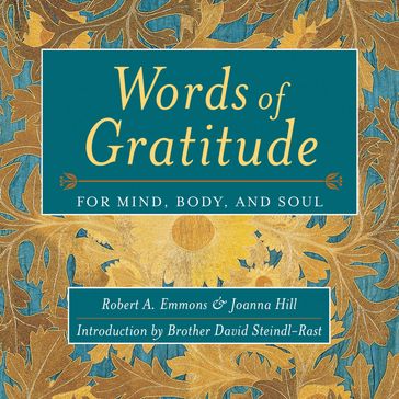 Words of Gratitude - Robert A. Emmons - Joanna V. Hill