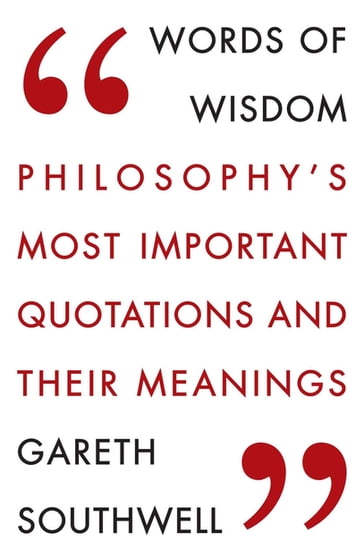 Words of Wisdom - Gareth Southwell