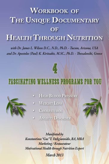 Workbook of the Unique Documentary of Health through Nutrition - Konstantinos 