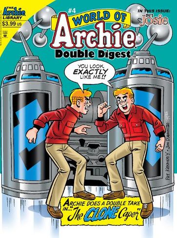 World of Archie Double Digest #4 - SCRIPT: George Gladir - Mike Pellowski ARTIST: Stan Goldberg - Tim Kennedy - Fernando Ruiz - Al Milgrom - Jon DAgostino - Janice Chiang - Phil Felix - Jack Morelli and Barry Grossman Cover: Pat Kennedy - Jon DAgostino and Tito Pena