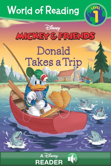World of Reading Mickey & Friends: Donald Takes a Trip - Disney Books