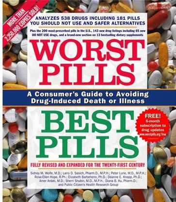 Worst Pills, Best Pills - Sid M. Wolfe