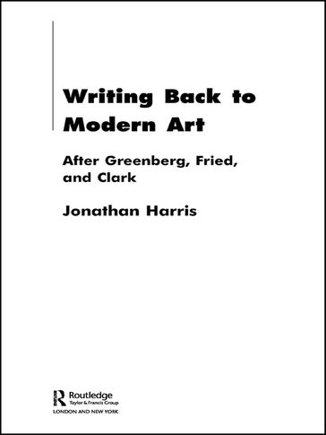 Writing Back to Modern Art - Jonathan Harris