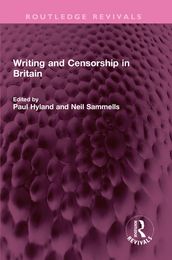 Writing and Censorship in Britain