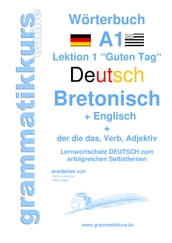 Wörterbuch Deutsch - Bretonsich - Englisch Niveau A1