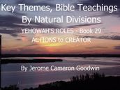 YEHOWAH S ROLES - ACTIONS to CREATOR - Book 29 - KTBND
