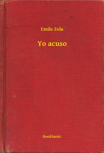 Yo acuso - Emile Zola