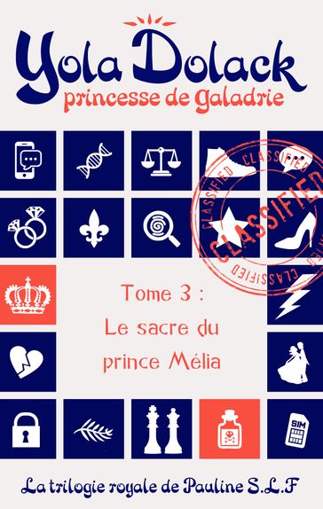 Yola Dolack, princesse de Galadrie, tome 3: le sacre du prince Mélia - Pauline SLF