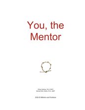 You, the Mentor