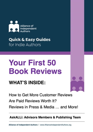 Your First 50 Book Reviews - Orna Ross - Alliance of Independent Authors