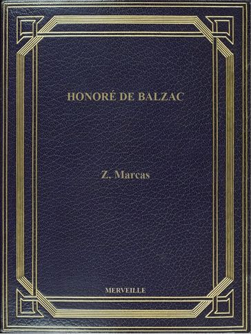 Z. Marcas - Honoré de Balzac