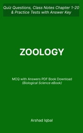 Zoology MCQ PDF Book Class 11-12 Zoology MCQ Questions and Answers PDF