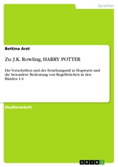Zu: J.K. Rowling, HARRY POTTER