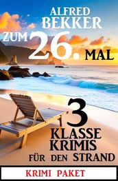 Zum 26. Mal 3 klasse Krimis für den Strand