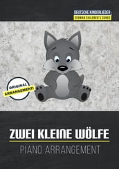 Zwei kleine Wölfe