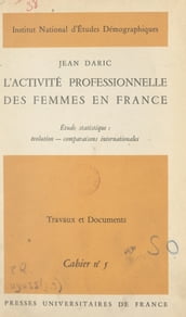 L activité professionnelle des femmes en France