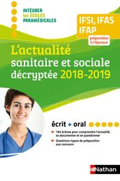 L actualité sanitaire et sociale décryptée - 2018