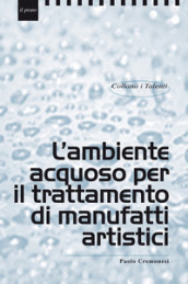 L ambiente acquoso per il trattamento di manufatti artistici