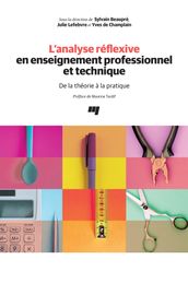 L analyse réflexive en enseignement professionnel et technique