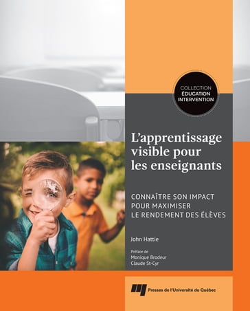 L'apprentissage visible pour les enseignants - John Hattie