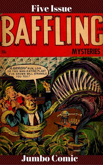 baffling Mysteries Five Issue Jumbo Comic - Charles Nicholas