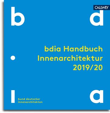 bdia Handbuch Innenarchitektur 2020/21