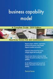 business capability model A Complete Guide - 2019 Edition