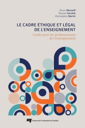 Le cadre éthique et légal de l enseignement