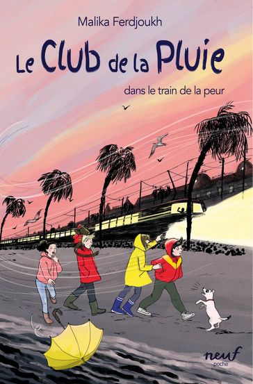 Le club de la pluie dans le train de la peur - Malika Ferdjoukh