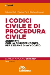 I codici civile e di procedura civile per l esame di avvocato 2023-2024