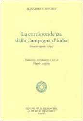 La corrispondenza dalla campagna d Italia (marzo-agosto 1799)
