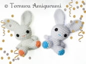 crochet pattern of little bunny