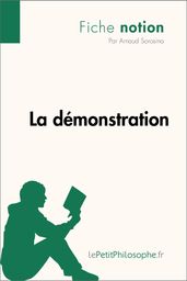 La démonstration (Fiche notion)