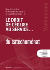 Le droit de l Église au service ... du catéchuménat