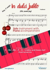 In dulci Jubilo (in F) for solo instrument w/ piano