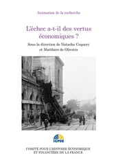 L échec a-t-il des vertus économiques?