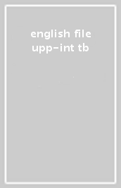 english file upp-int tb